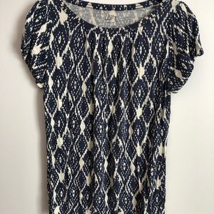 LOFT bubble sleeve blouse